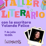 Taller literario gratuito con la escritora Yolanda Felice